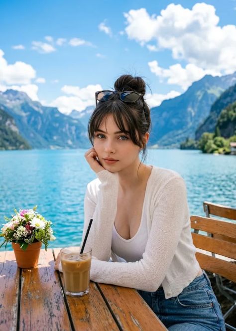 Photorealistic Portrait Natural Dramatic