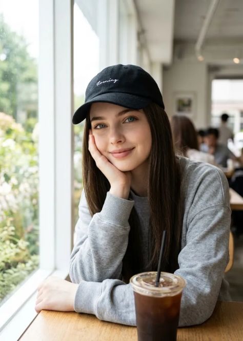 Photorealistic Portrait Natural Peaceful