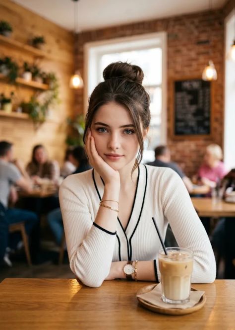 Photorealistic Portrait Interior Elegant