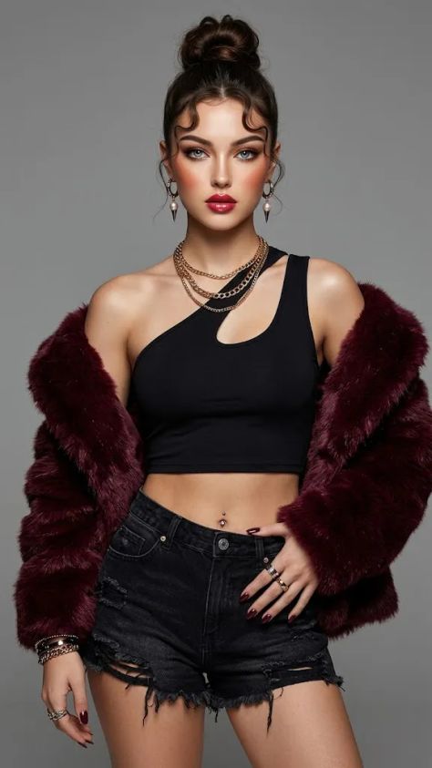 Photorealistic Fashion Studio Elegant Light