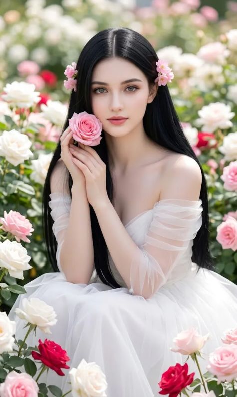 Editorial Portrait Nature Elegant Natural