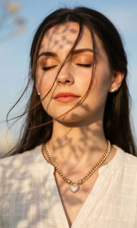Cinematic Portrait Golden Hour Dreamy
