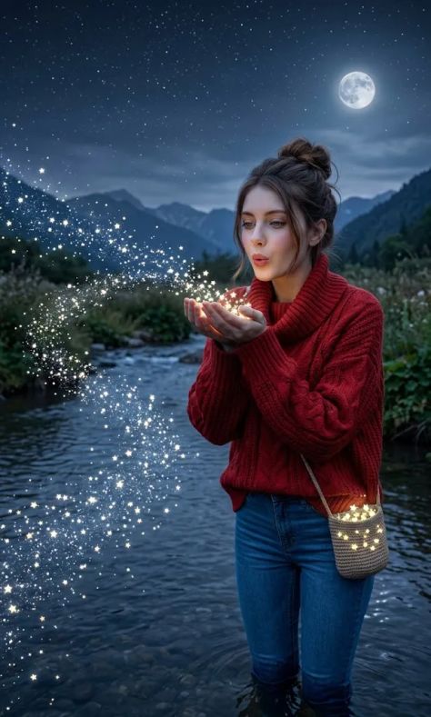 Photorealistic Landscape Nature Playful Moonlit — Stable Diffusion