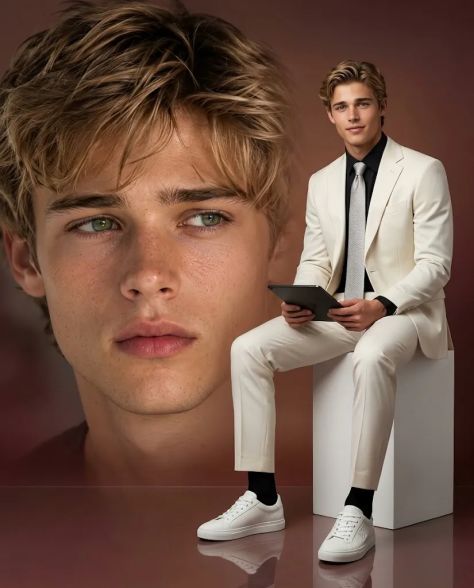 Photorealistic Portrait Studio Elegant Soft